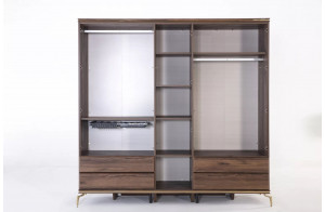 Пятистворчатый шкаф Монтего MONT-33