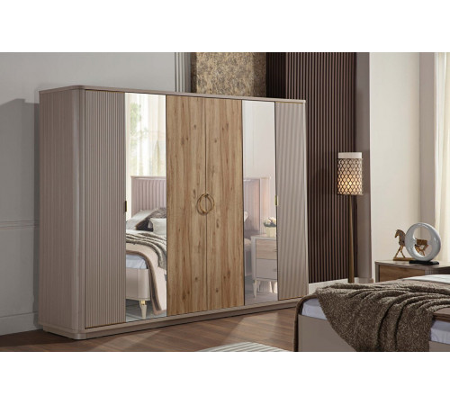 Шестистворчатый шкаф Санвито SANV-34