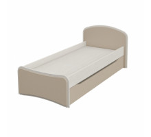 Выкатная кровать для двоих детей Комби МН-211-09 капучино