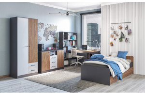 Двухстворчатый шкаф Мальма МН-135-03