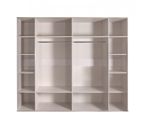 Шестистворчатый шкаф для одежды  Rimini РМШ2/6 (слоновая кость)