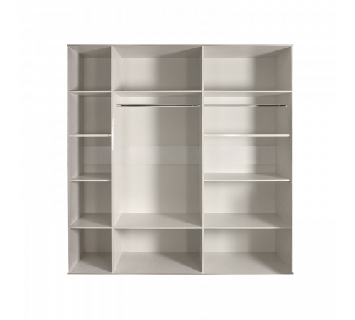 Пятистворчатый шкаф для одежды с ящиками и зеркалами Богемия Фарфале (Bogemia Farfalle) БМШ1/51 (Fа)